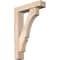 Ekena Millwork Balboa Block Smooth Bracket w/ Offset Brace, Douglas Fir, 5 1/2"W x 22"D x 34"H BKT0604X22X34BOA05SDF - alternate 1